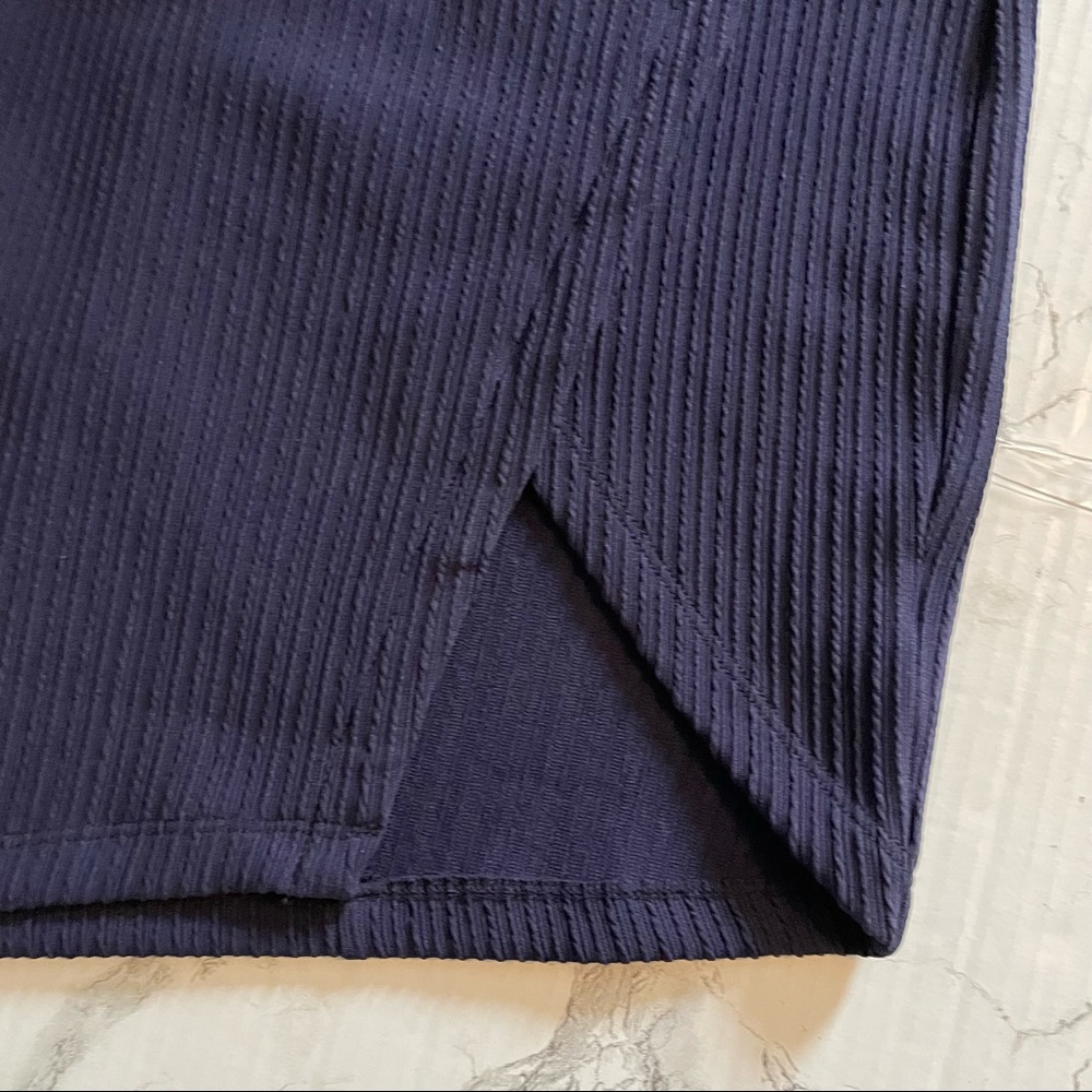 *ASTR* The Label Nordstrom Navy Ribbed Bodycon Dress NWT - Picture 9 of 14